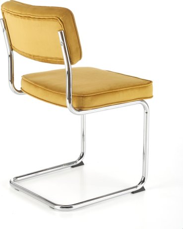 Hořčicová jídelní židle K510