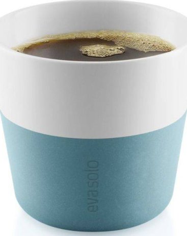 Hrnky na kávu Lungo, arkticky modrá 230ml, set 2ks, 501065 eva solo
