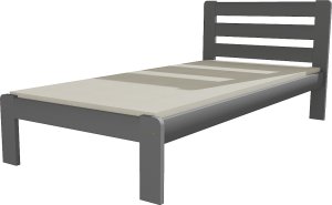 Jednolůžková postel VMK001A 90 šedá