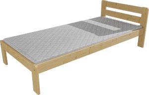 Dětská postel VMK002A bezbarvý lak, 90x200 cm