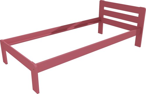 Dětská postel VMK002A růžová, 90x200 cm