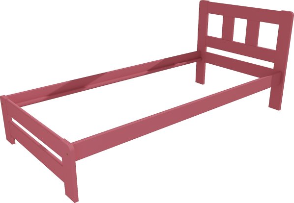 Jednolůžková postel VMK010B 90 růžová