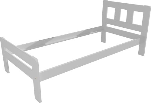 Jednolůžková postel VMK010C 90 bílá