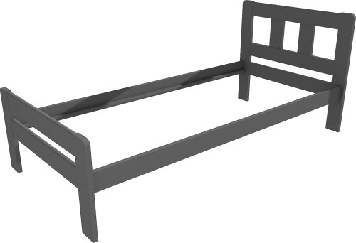 Jednolůžková postel VMK010C 90 šedá