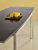 Jídelní stůl Lambert chrom-černá