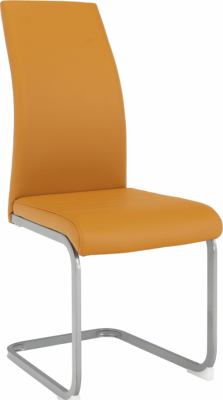 Jídelní židle Joinwork hořčicová/šedá