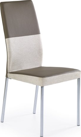 Jídelní židle K173 hnědá-béžová