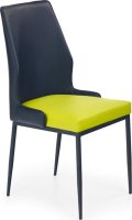 Jídelní židle K199, černo-zelená
