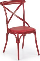 Jídelní židle K216, červená