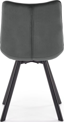 Jídelní židle K332 tmavěšedá