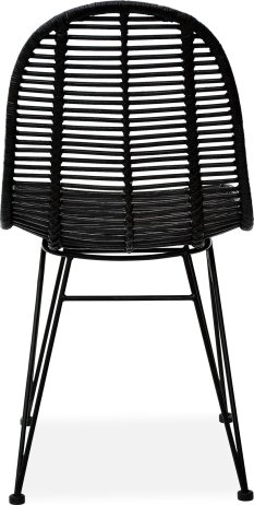 Jídelní židle K337 černý ratan