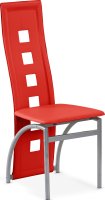 Jídelní židle K4M červená