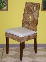 Ratanová jídelní židle Seattle-banánový list