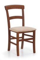 Jídelní židle Tapo třešeň-béžová