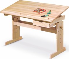 Dětský rostoucí stůl Julia, borovice