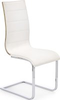 Jídelní židle K104 sonoma-bílá