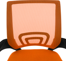 Kancelářská židle CENCTRY oranžová/černá