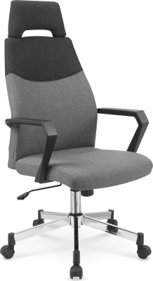 Kancelářská židle OLAF, šedá/černá