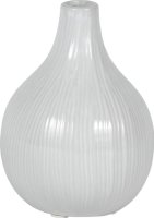 Keramická váza bílá,18 cm