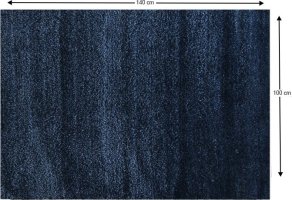Tyrkysový koberec ARUNA 100x140 cm
