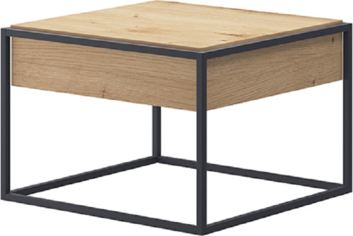 Konferenční stolek Roulotte, dub artisan