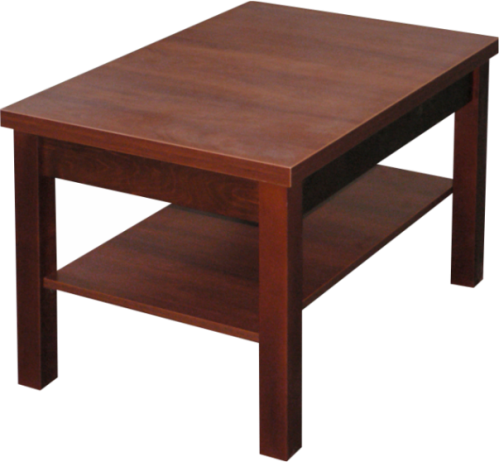 Konferenční stolek VIKTOR 2, třešeň, 60x60 cm, deska stolu 36mm