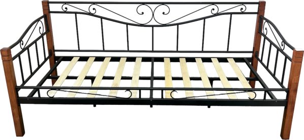 Kovová postel s roštem FLORENCE 90x200 cm
