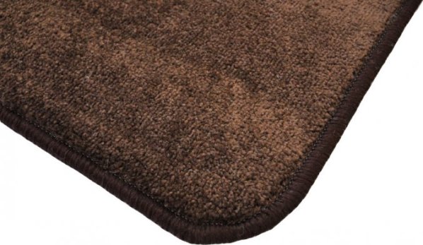 Kusový hnědý koberec Eton, 80x150 cm