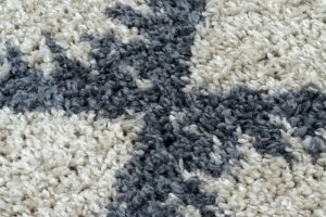 Kusový koberec Berber Maknes B5910 cream and grey