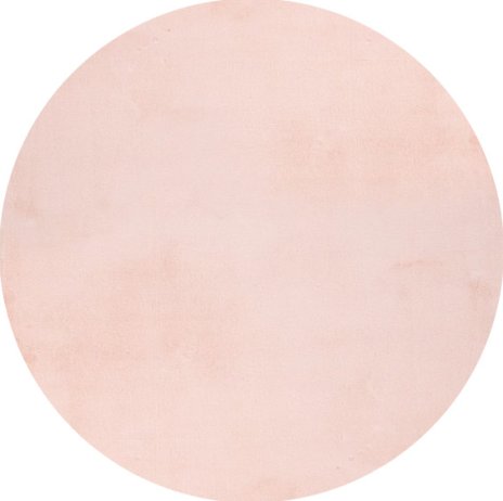Kusový koberec Cha Cha 535 powder pink kruh