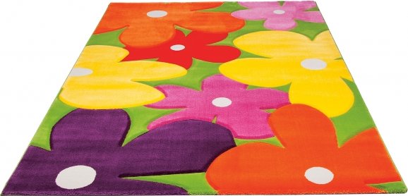 Kusový koberec Flower 2490/913, 80x150 cm
