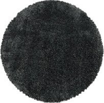 Kusový koberec Fluffy Shaggy 3500 grey kruh