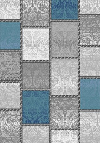 Kusový koberec Kirman 8510 blue 80x150 cm