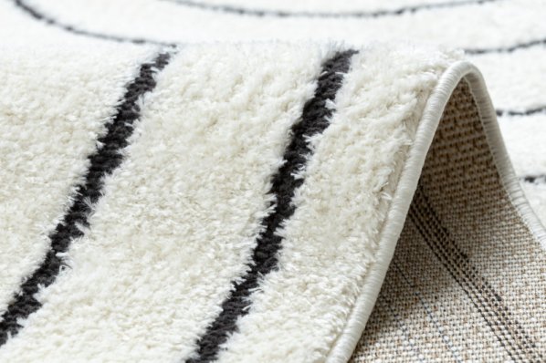 Kusový koberec Mode 8494 geometric cream/black