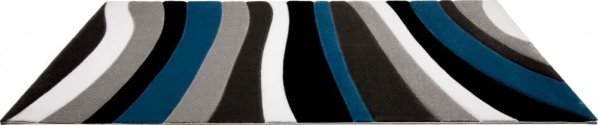 Kusový koberec Moderno 904/grey-blue stripe