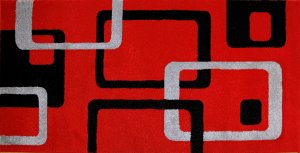 Kusový koberec Rumba 0998A, červený