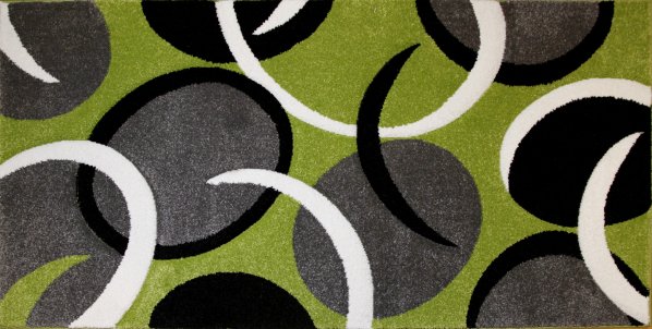 Kusový koberec Rumba 0999A, zelený