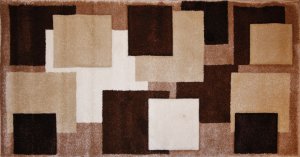 Kusový koberec Rumba 8423, hnědý
