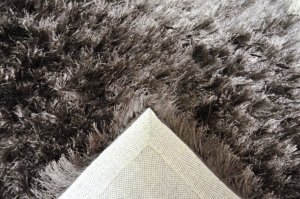 Kusový koberec Shine brown