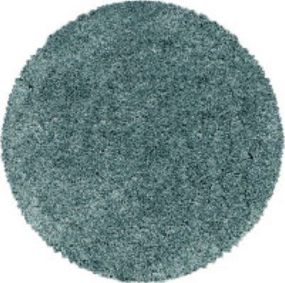 Kusový koberec Sydney Shaggy 3000 aqua kruh