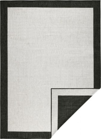 Kusový koberec Twin-Wendeteppiche 103105 creme schwarz