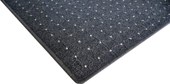 Kulatý koberec Udinese antracit, 120 cm