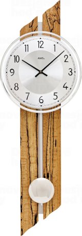 Kyvadlové nástěnné hodiny 7468 AMS 65cm
