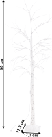 LED vánoční stromeček Bříza 90 cm