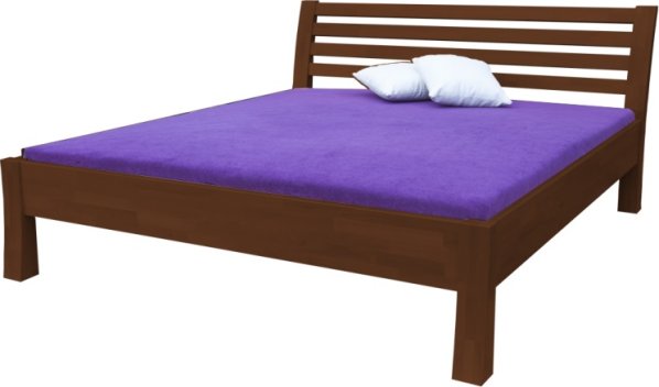 Masivní postel Carla