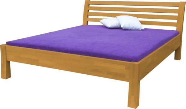 Masivní postel Carla