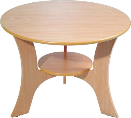 Konferenční stolek Ring 2/D, olše