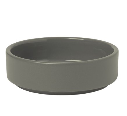 Miska na dipy v šedé barvě