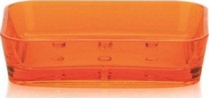 Miska na mýdlo KRISTALL oranžová  KL-21859 - Kela