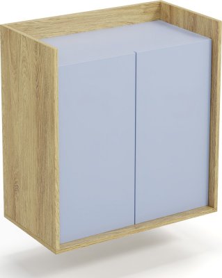 Skříňka MOBIUS 2D modrá